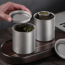 Pure titanium office teacup double anti-scalding filter water Cup male personal tea cup household coffee mug cup