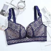 Spring and summer solid color invisible steelless underwear lace gathered on the top adjustment bra youth sexy bra