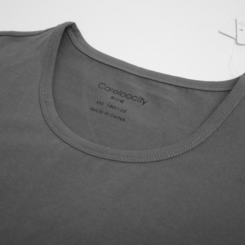 2件装 凯兰城男士T恤 男 夏季短袖棉质男T恤修身 圆领短袖打底衫产品展示图1
