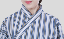 Long sleeve hospital cotton pajamas fabric Nightingale patient clothing