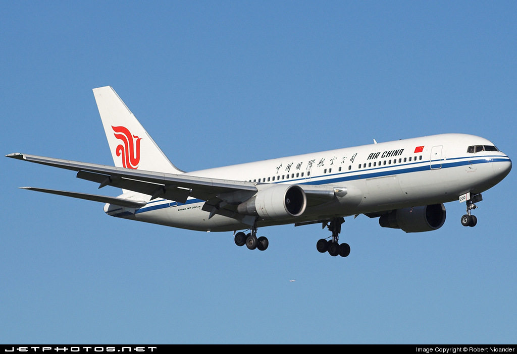 预售 定金 jc  :400 中国国际航空 国航b767-200er b-2551/b-2552