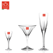 RCR fusion crystal glass glass wide mouth champagne cup sweet wine glass bubble wine glass Margaret Cup Goblet