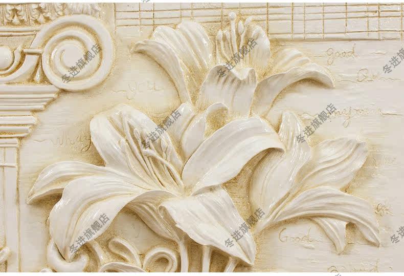 冬进简欧树脂立体浮雕电表画电表盒推拉画电箱空气开关移动遮挡画