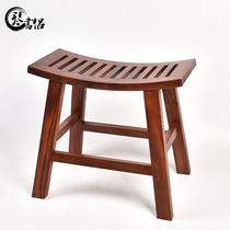 Qin Shu chair stool stool sofa stool mahogany solid wood home Chinese curved bench African sour branch Wood