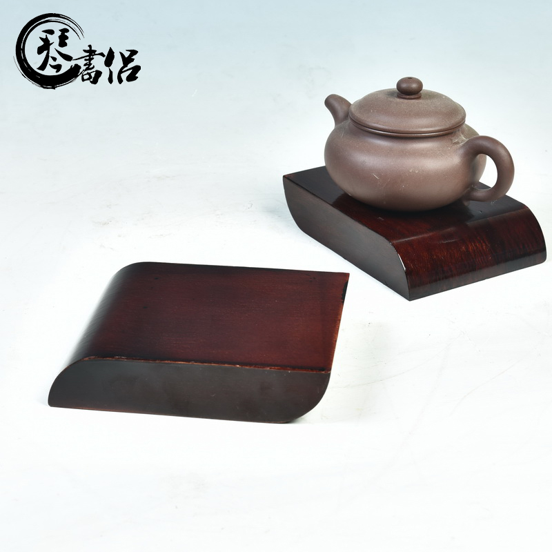 Edges pianology picking samaras wood base solid wood handicraft furnishing articles it tea base base