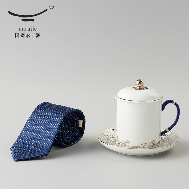 The porcelain porcelain cup sea pearl meeting Mr Yongfeng source of The new king suit ceramic cups water cup with cover