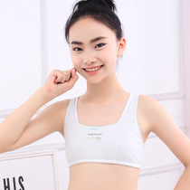 junior high school students' 11 growth vest 12-13-14-15-16 year old girls' bras pure cotton underwear