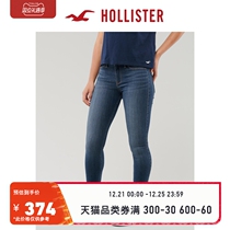 Hollister spring temperament waist denim leggings women 306072-1