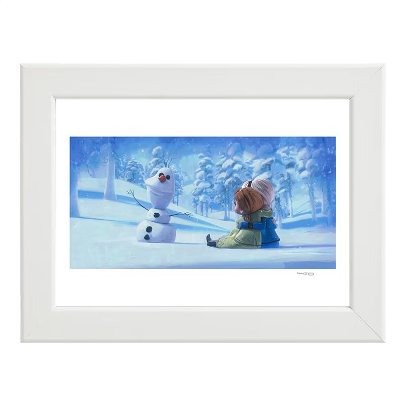 disney surrounding frozen princess aisha anna xuebao desktop decoration decoration wall painting mural poster