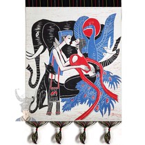 Ethnic Minority Featured Pattern Hotel Hotel Exclusive double fresco Miao Dai ethnic Dai 56 * 78cm