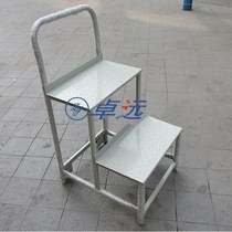Small climbing car warehouse freight ladder climbing ladder 2 steps climbing ladder 3 steps supermarket truck