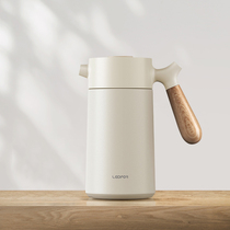 LEIDFOR Reed Coffee Pot Mocha Vacuum Teapot