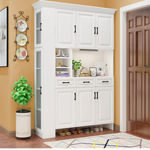Concisely Modern Hall cabinet shoe cabinet Nordic living room access barrier European-style entrance hall gate wardrobe