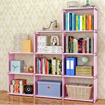 Sorno new creative bookshelf multifunctional bookcase Free assembly storage cabinet