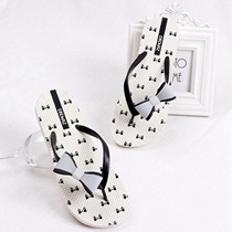 Japan gp summer flat bottom clip herringbone drag Inron waterproof bathroom bath wearing lady Daily cool slippers