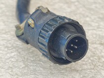 Japan imports second hand detached machine DDK JMSP1305 connector 013-005 silver plated 5 core straight head air plug