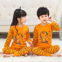 Children Pure Cotton Warm Underwear Suit Spring Dress Boy Girl Autumn Clothes Autumn Pants Baby Sleepwear Kid Cotton Sweatshirt