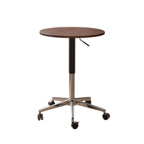 All solid wood coffee table movable lifting sofa side table small round table living room home bedside table balcony tea table