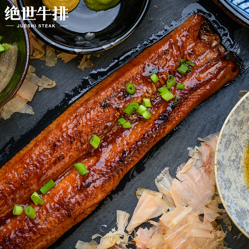绝世 日式即食蒲烧鳗鱼 烤鳗 437g 天猫优惠券折后￥108顺丰包邮（￥148-40）