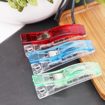 Office Edge Fixing Large Medium Small Plastic Clip Stationery Book Folder Home Transparent Color Document Folder