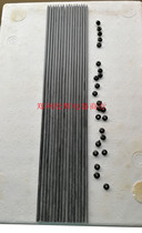 Electric cat high voltage sign FRP fiber insulation rod 6mm insulation rod 50cm insulation rod wiring bracket