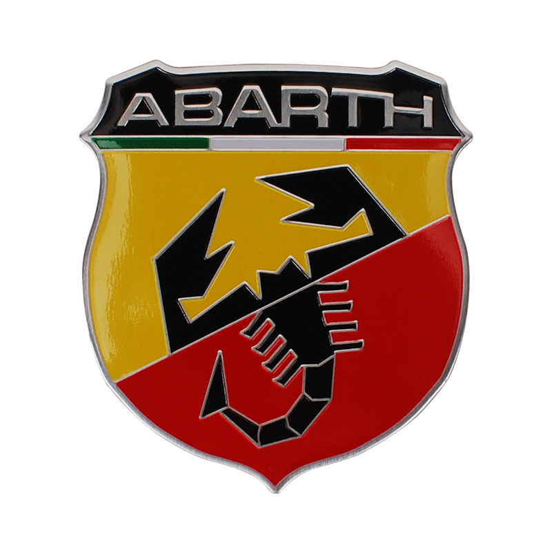 汽车装饰贴3d立体金属车贴蝎子阿巴斯标志贴侧标尾标贴车身划痕贴