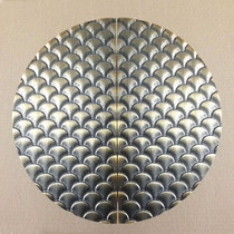 Special carved round door handle glass door big handle Chinese antique handle wooden door handle