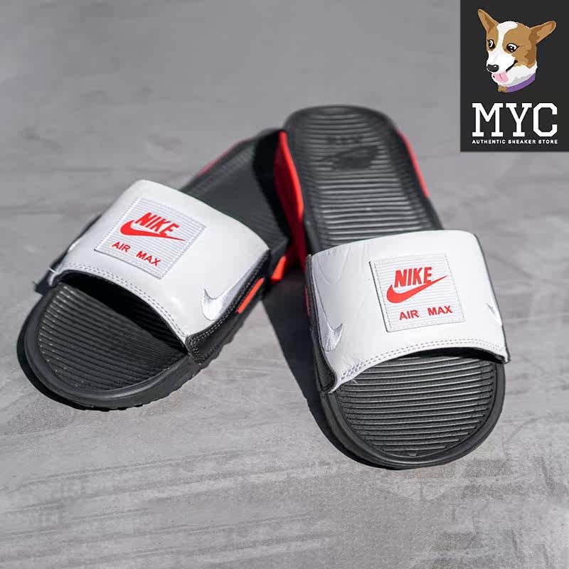 【myc】nike/耐克 air max 90 男子气垫运动拖鞋 bq4635-003