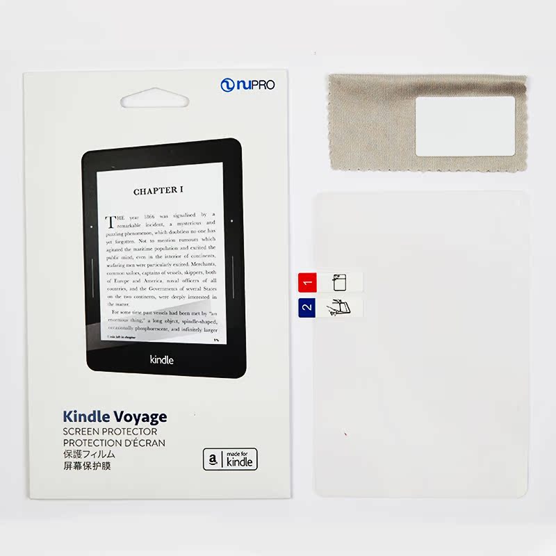 NuPro Kindle Voyage专用贴膜 防指纹防刮痕 亚马逊官方授权产品展示图2