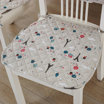 Four seasons cotton linen seat cushion seat cushion table set dining chair cushion cute quilted seat cushion chair back cover many styles