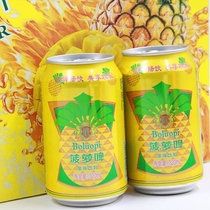 New Pineapple Beer fruit beer carbonated drink fruity soda 320*24 500ml * 9 bottles