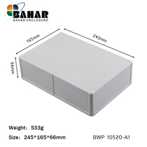 Bahar shell sealed waterproof box ABS plastic box instrument shell plastic electronic shell BWP10520