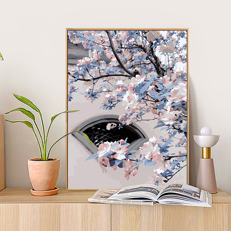 33×46㎝「和室2」油彩・原画・P8 36660836-