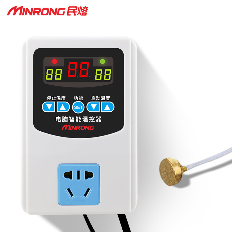 temperature control switch 220v digital display intelligent automatic control boiler temperature controller high precision refrigerator temperature controller