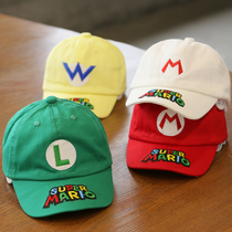 Childrens hat spring and autumn summer thin duck tongue hat boy girl baby baseball cap baby shade hat tide