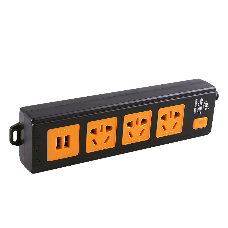 吉顺王插座 智能充电USB家用大功率排插 拖线板排插接线板插板产品展示图3
