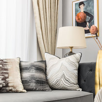 Simple light luxury atmospheric pillow fashion art marble living room sofa cushion waist pillow pillow case cloud seal