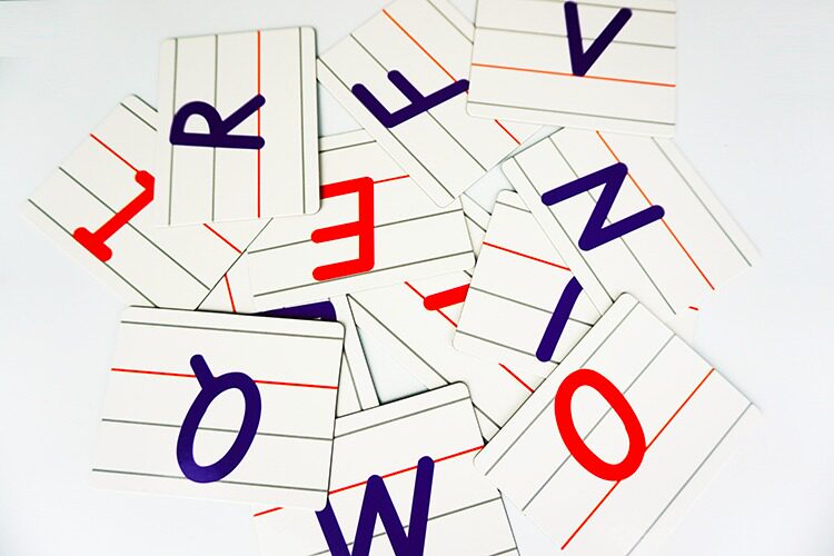 26个英语字母卡片 英文字母卡片磁贴 大小写字母 国际