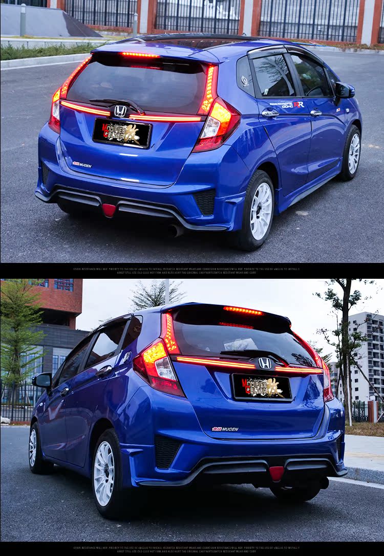 GK5 phiên bản Tiếng Nhật GP đuôi Honda new Fit sửa đổi đặc biệt hybrid phiên bản tail GP5 tail wing top end