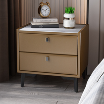 Bed head cabinet Serie solid wood minimalist modern light lavish cortex Bedroom containing cabinet Nordic wind bedside lockers