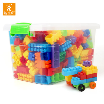 标题优化:儿童积木塑料玩具3-6周岁益智男孩子1-2岁女孩宝宝拼装拼插legao