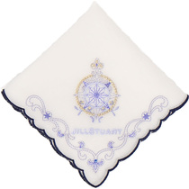 Japanese made imports JILLSTUART upscale ladies pure cotton carry-on handkerchief handkerchief handkerchief handkerchief handkerchief