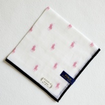 Japan system of imports Polo Ralph Lauren Lavurren Ladies pure cotton handkerchief handkerchief handkerchief