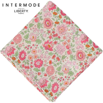 Japan system imported KAWABE INTERMODE LIBERTY LADY PURE COTTON YARN PRINTED HANDKERCHIEF HANDKERCHIEF