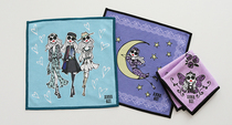Japan import system ANNA SUI Joies RUNWAY Ana suhanda handkerchief towel towel Sweat towel