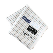 Japan Imports Agnes B Upscale Mens Pure Cotton Carry-on handkerchief towel Towel Sweat towel Blue White