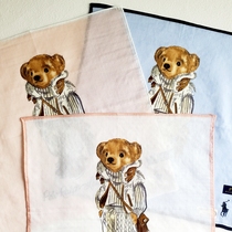 Japan system of imports Polo Ralph Lauren Lavurren Ladies pure cotton handkerchief handkerchief handkerchief