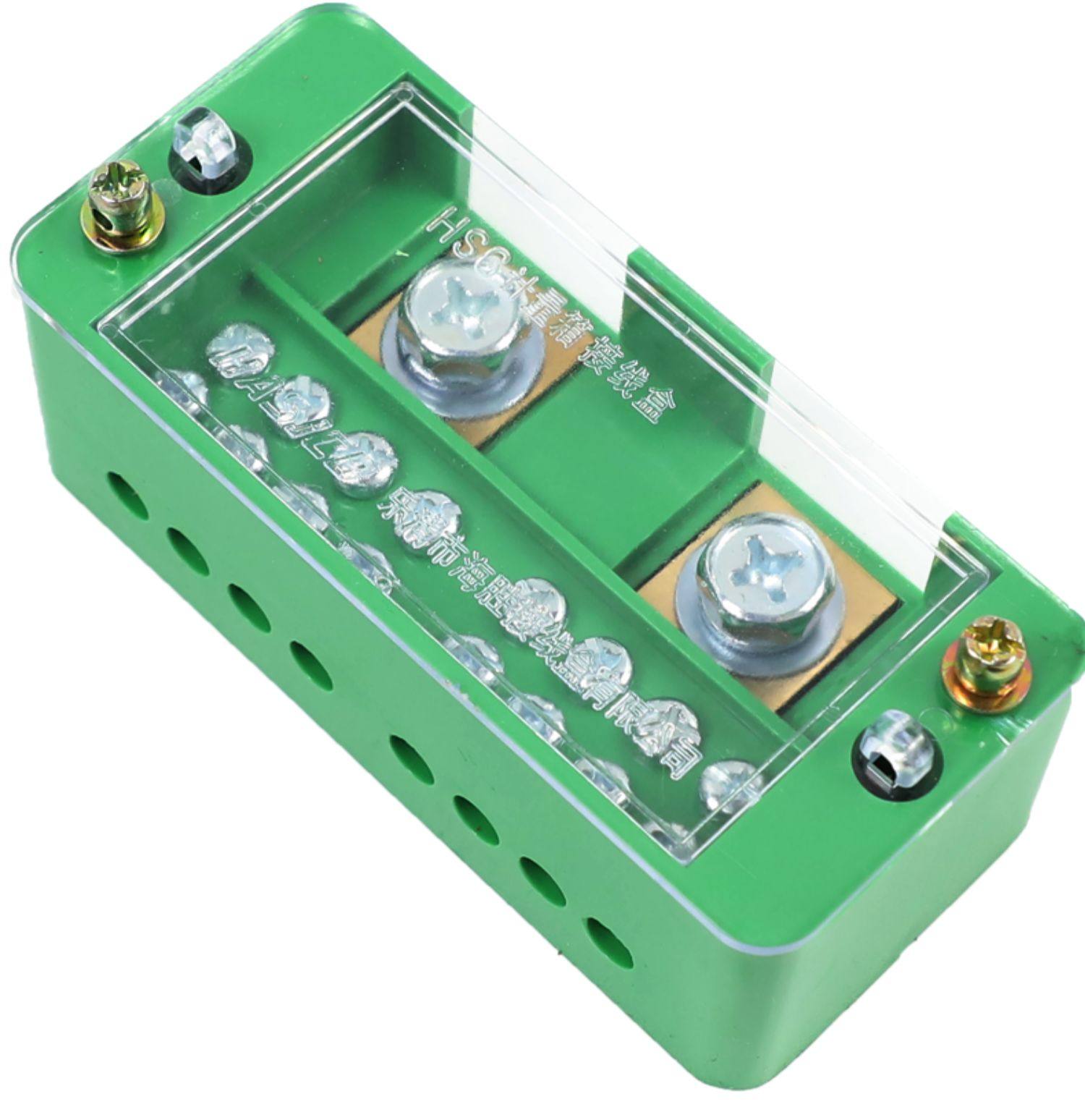 二进线出单相分电盒接线盒家用明装零火线分线器线六接线端子