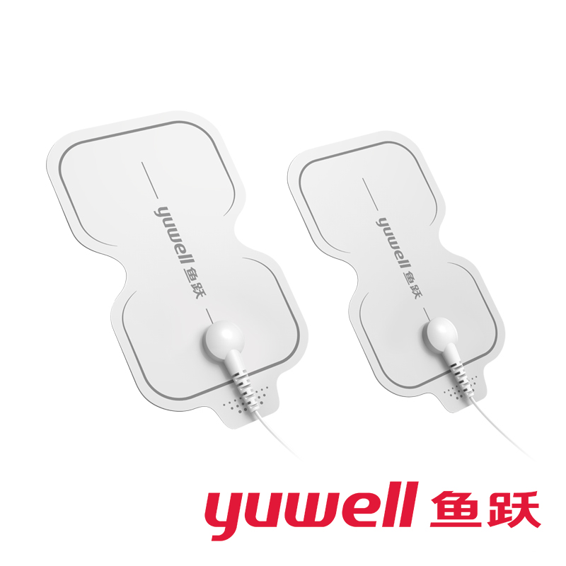 fish jump pulse meridian universal electrotherapy instrument button type patch electrode silicone sti massager lead electrode piece accessories