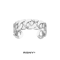(Ye Haoran the same model) RSNY chain shape bracelet female niche senior light luxury ins European and American design bracelet